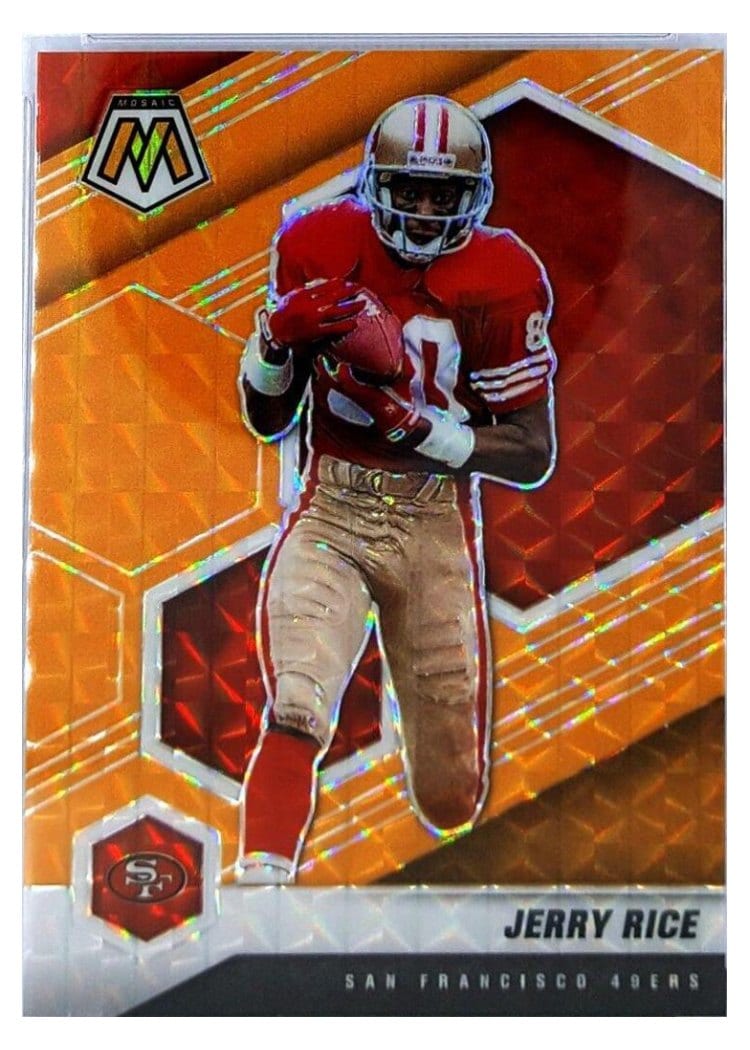2021 Panini Mosaic Base Set Jerry Rice #295 card