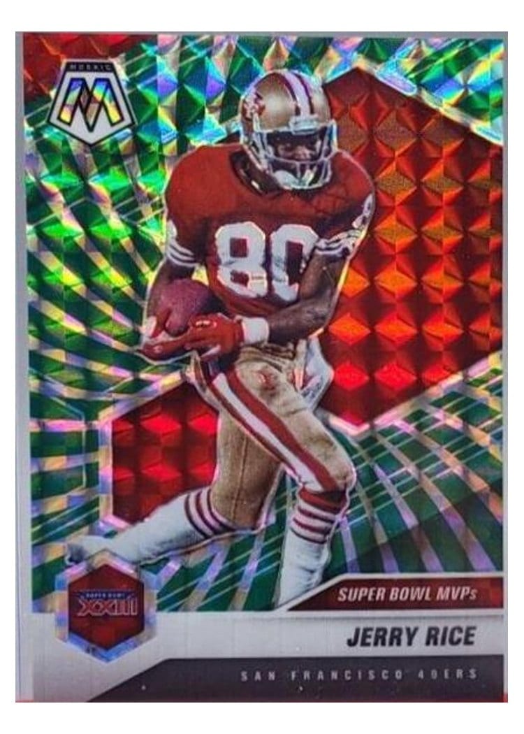 2021 Panini Mosaic Base Set Jerry Rice #295 card