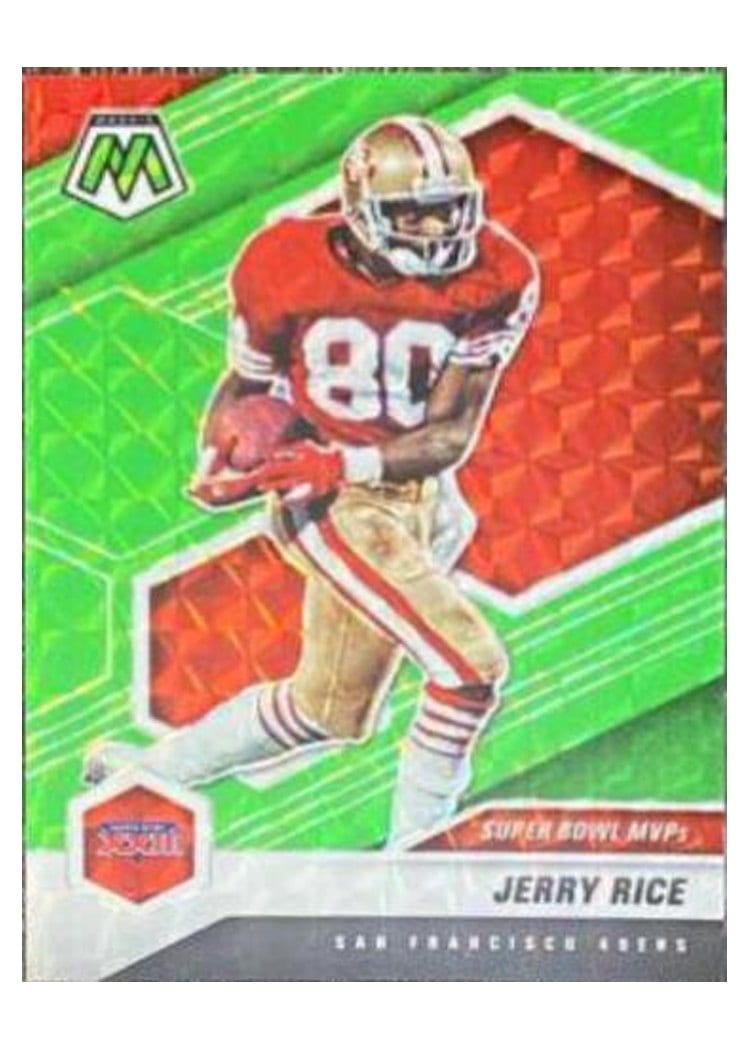 2021 Panini Mosaic Base Set Jerry Rice #295 card