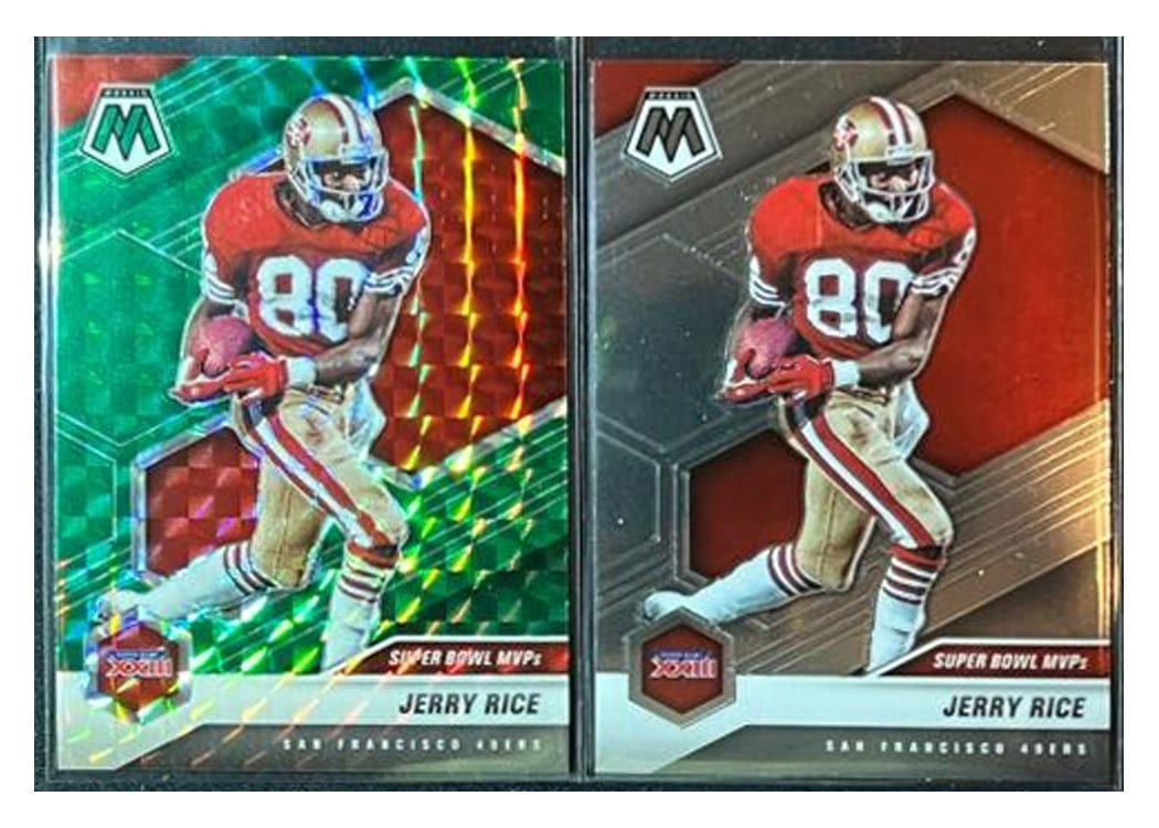2021 Panini Mosaic Base Set Jerry Rice #295 card