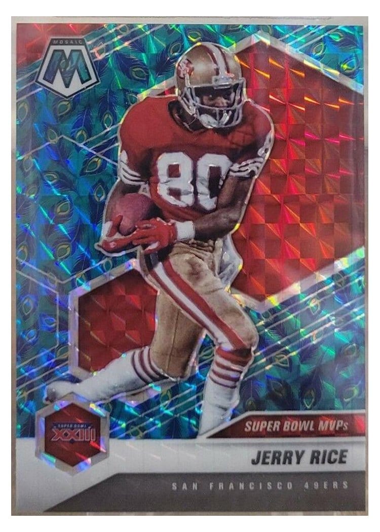 2021 Panini Mosaic Base Set Jerry Rice #295 card
