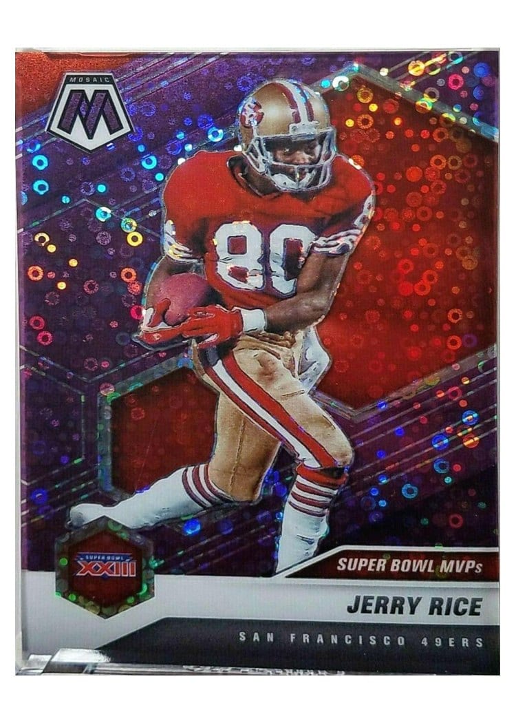 2021 Panini Mosaic Base Set Jerry Rice #295 card