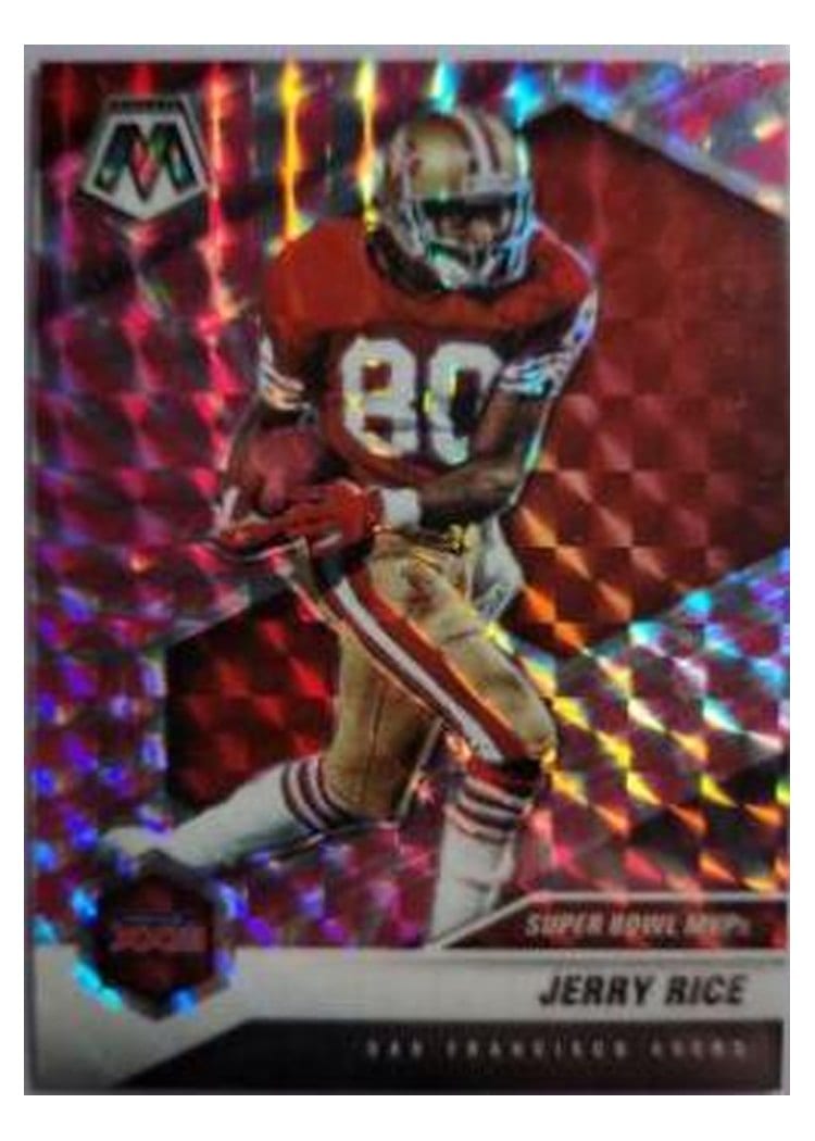 2021 Panini Mosaic Base Set Jerry Rice #295 card