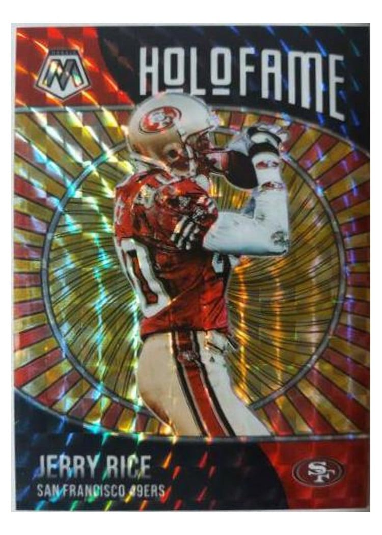 2021 Panini Mosaic Base Set Jerry Rice #295 card