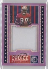 2022 Panini Encased Choice Materials Jerry Rice #CHM-12 card