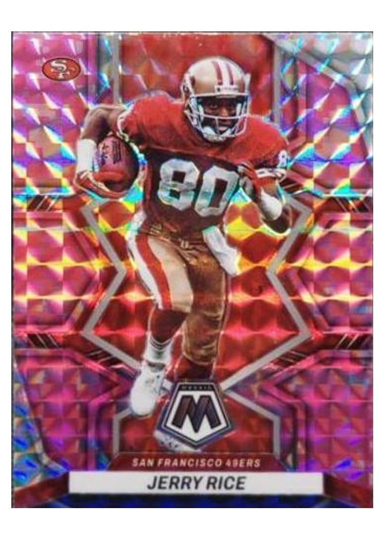 2022 Panini Mosaic Base Set Jerry Rice #181 card