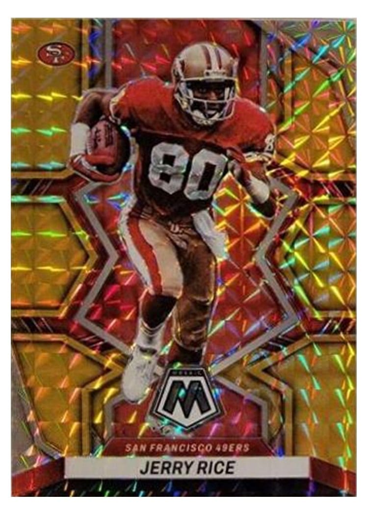 2022 Panini Mosaic Base Set Jerry Rice #181 card