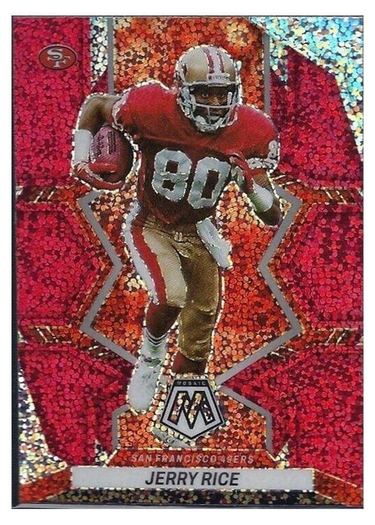 2022 Panini Mosaic Base Set Jerry Rice #181 card