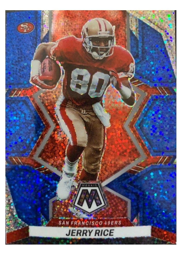 2022 Panini Mosaic Base Set Jerry Rice #181 card