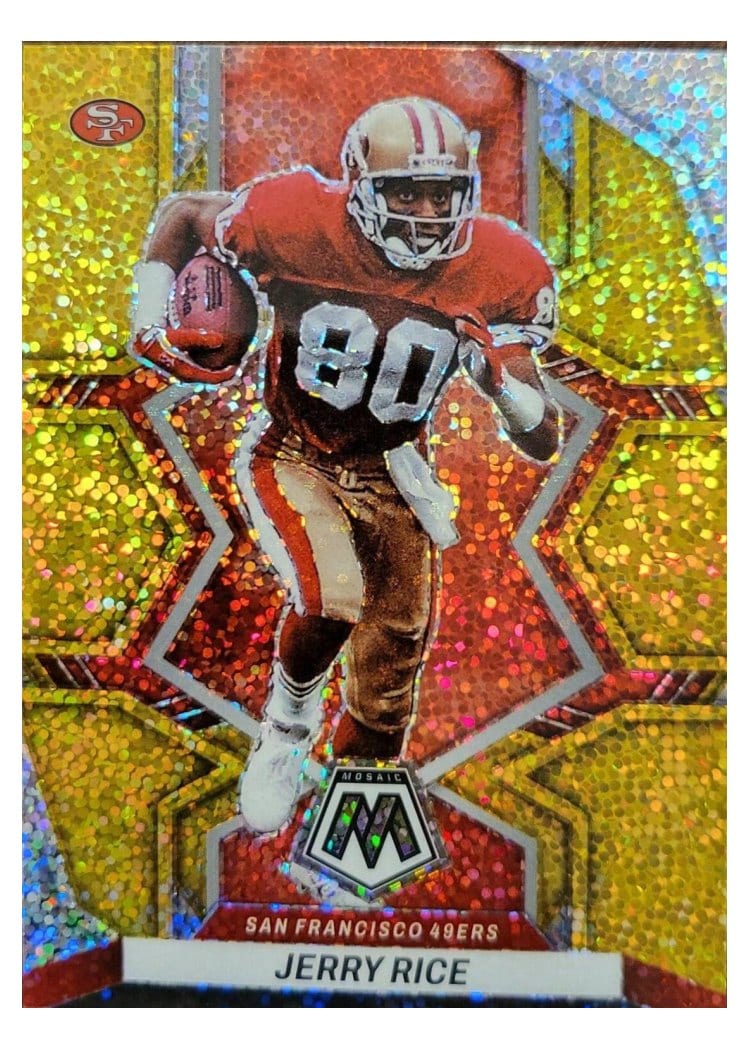 2022 Panini Mosaic Base Set Jerry Rice #181 card
