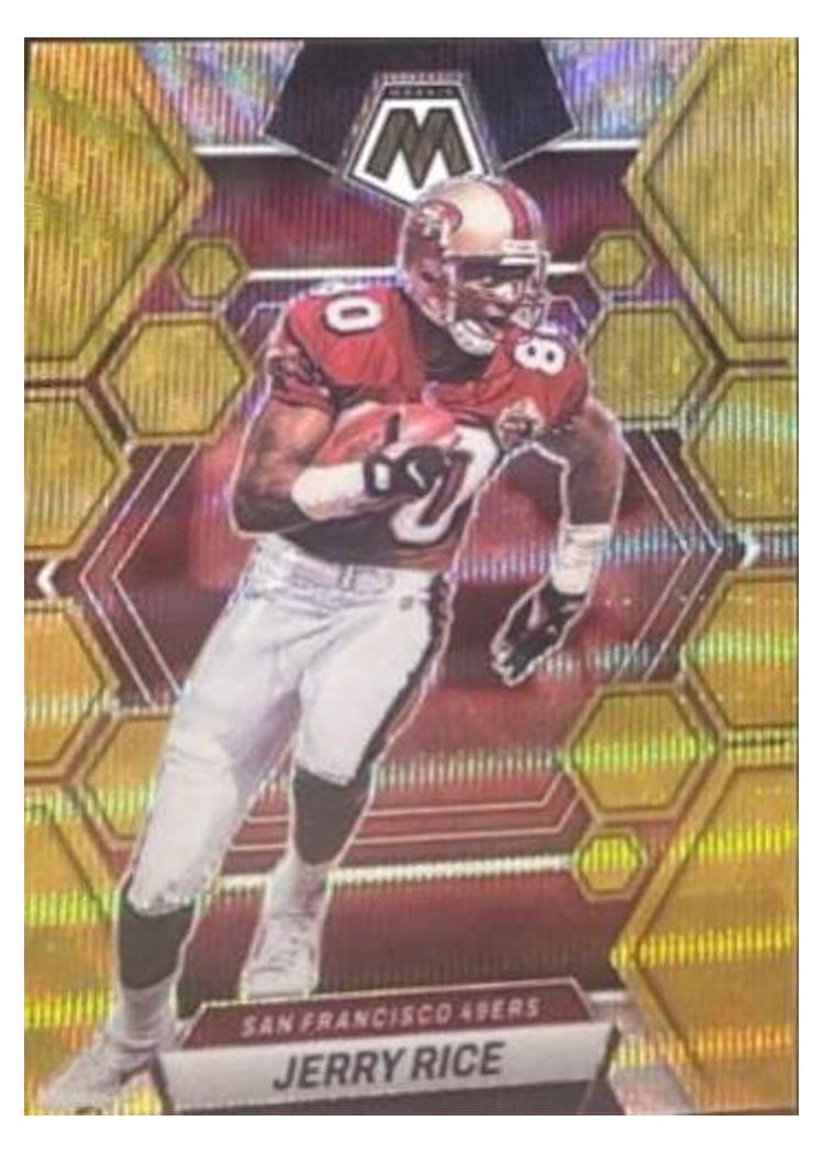 2023 Panini Mosaic Base Set Jerry Rice #219 card