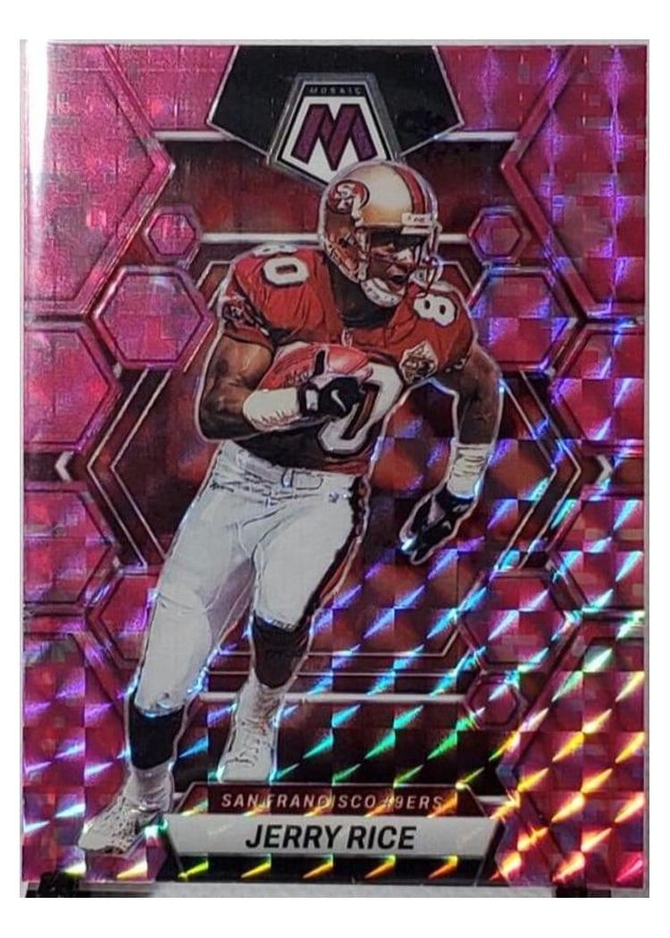 2023 Panini Mosaic Base Set Jerry Rice #219 card