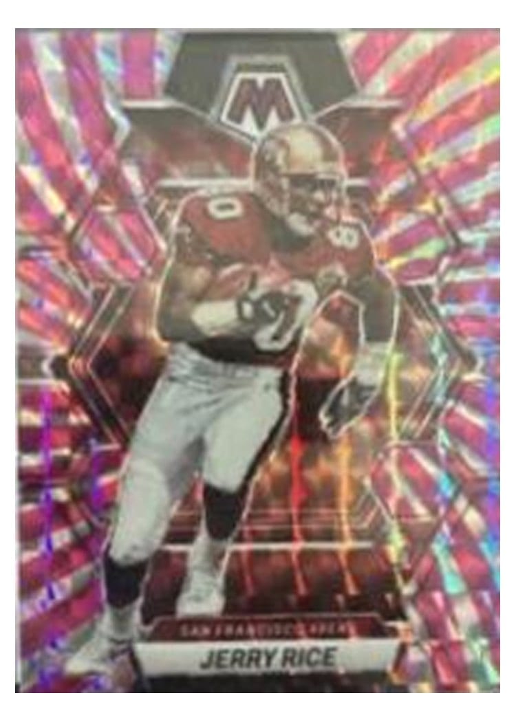 2023 Panini Mosaic Base Set Jerry Rice #219 card