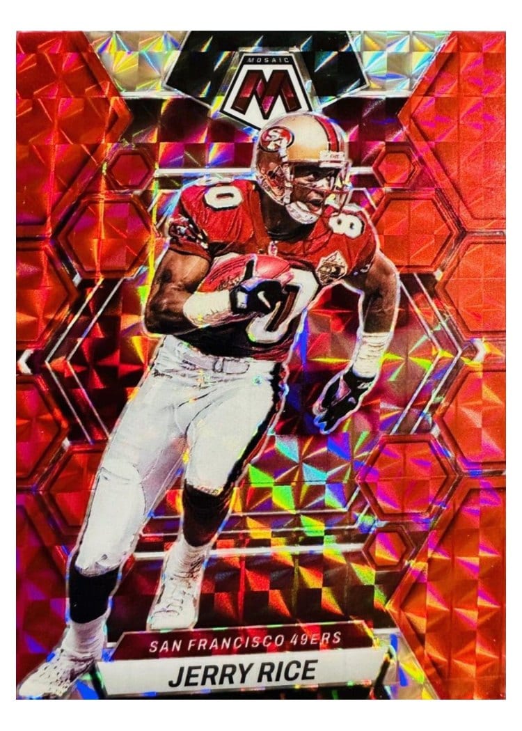 2023 Panini Mosaic Base Set Jerry Rice #219 card