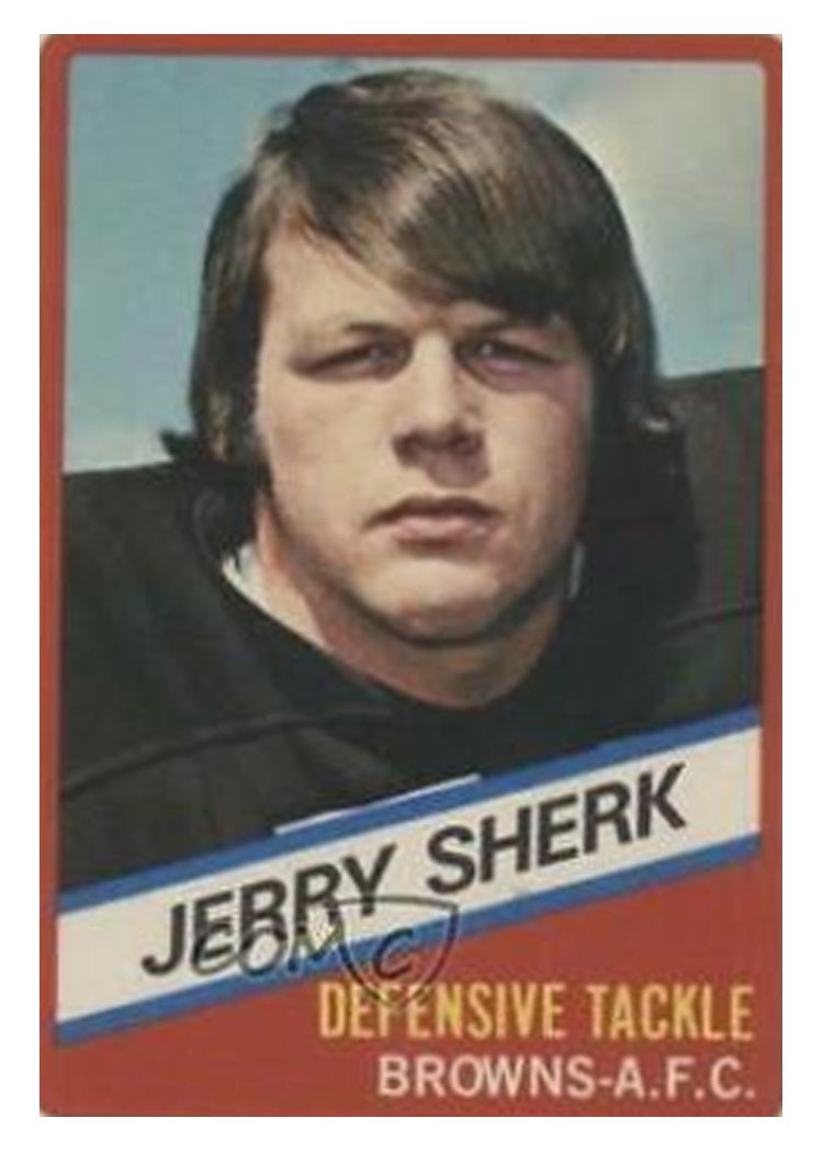 1976 Wonder Bread Jerry Sherk #16 card