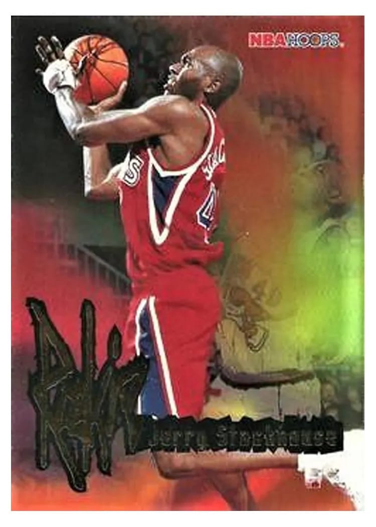 1995 Hoops Jerry Stackhouse #275 card