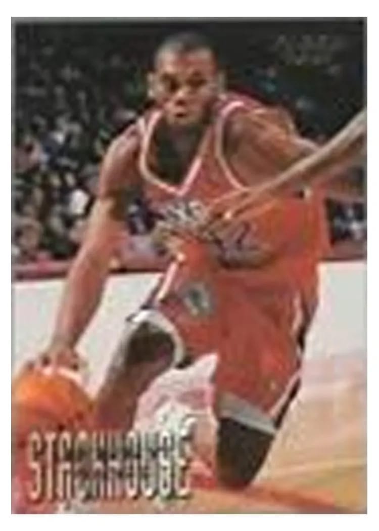 1996 Fleer Jerry Stackhouse #83 card