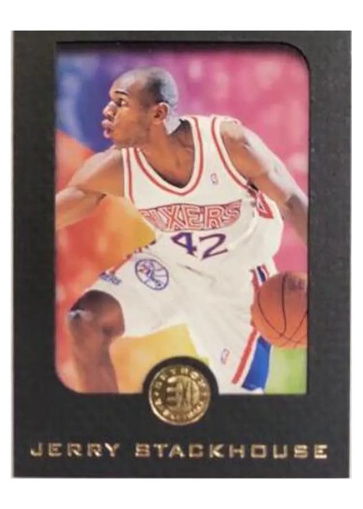 1996 Skybox E XL Jerry Stackhouse #62 card