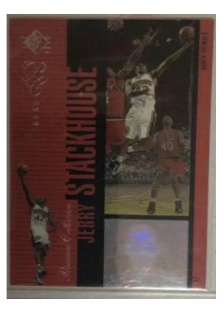 1996 SP Holoviews Jerry Stackhouse #PC29 card
