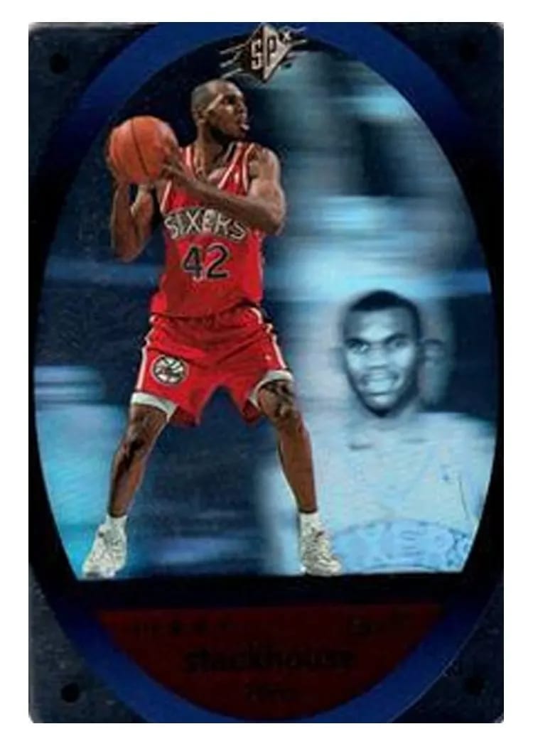 1996 Spx Jerry Stackhouse #36 card