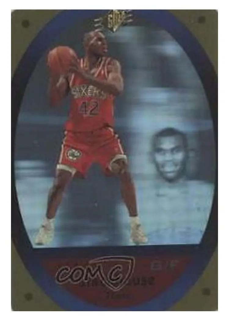1996 Spx Jerry Stackhouse Gold #36 card