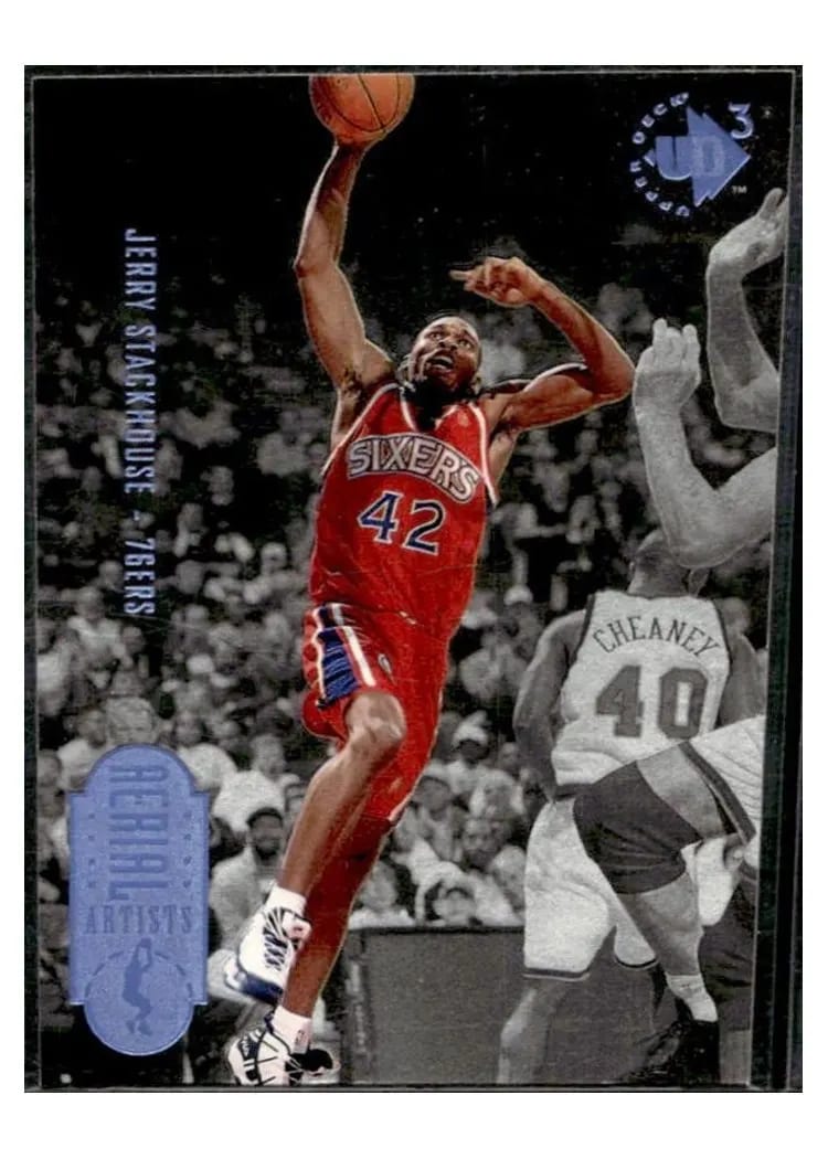 1996 UD3 Jerry Stackhouse #60 card
