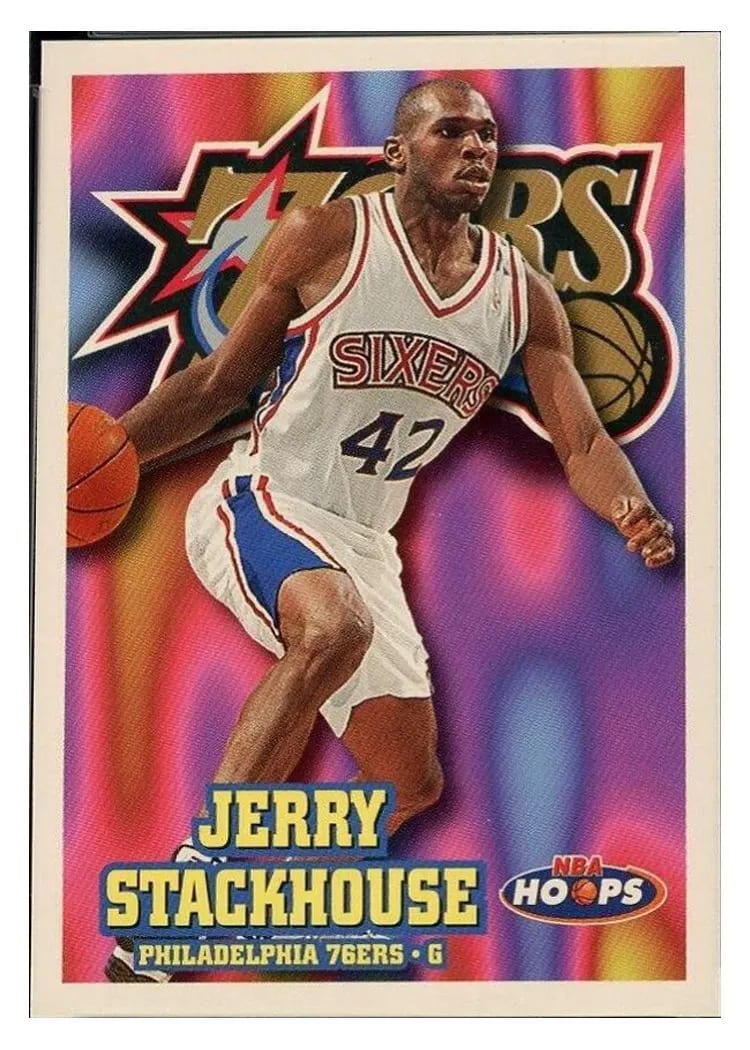 1997 Hoops Jerry Stackhouse #116 card