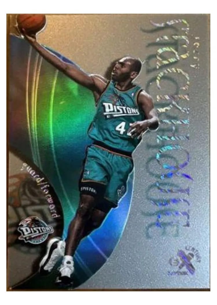 1998 Skybox E X Century Jerry Stackhouse #46 card