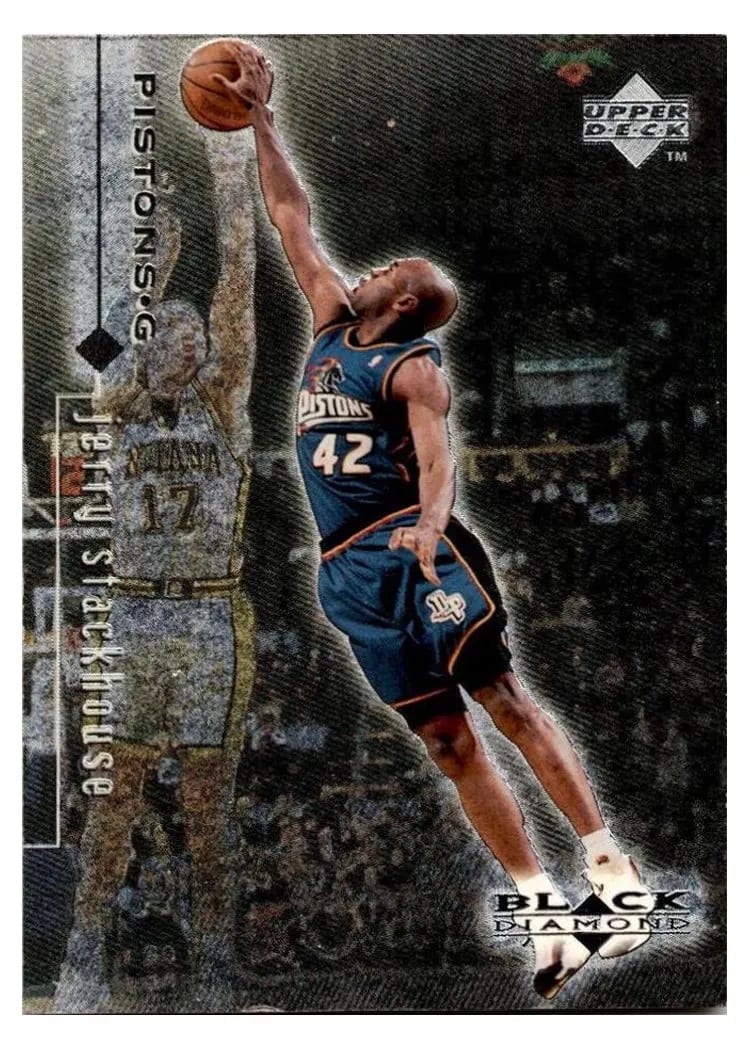 1998 Upper Deck Black Diamond Jerry Stackhouse #34 card