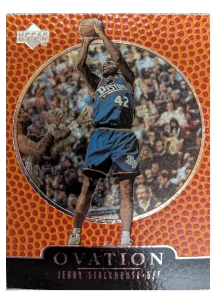 1998 Upper Deck Ovation Jerry Stackhouse #19 card