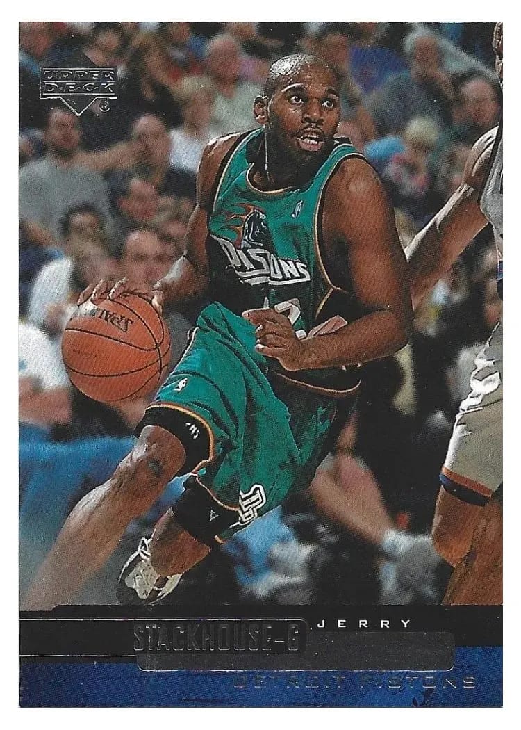 1999 Upper Deck Jerry Stackhouse #38 card