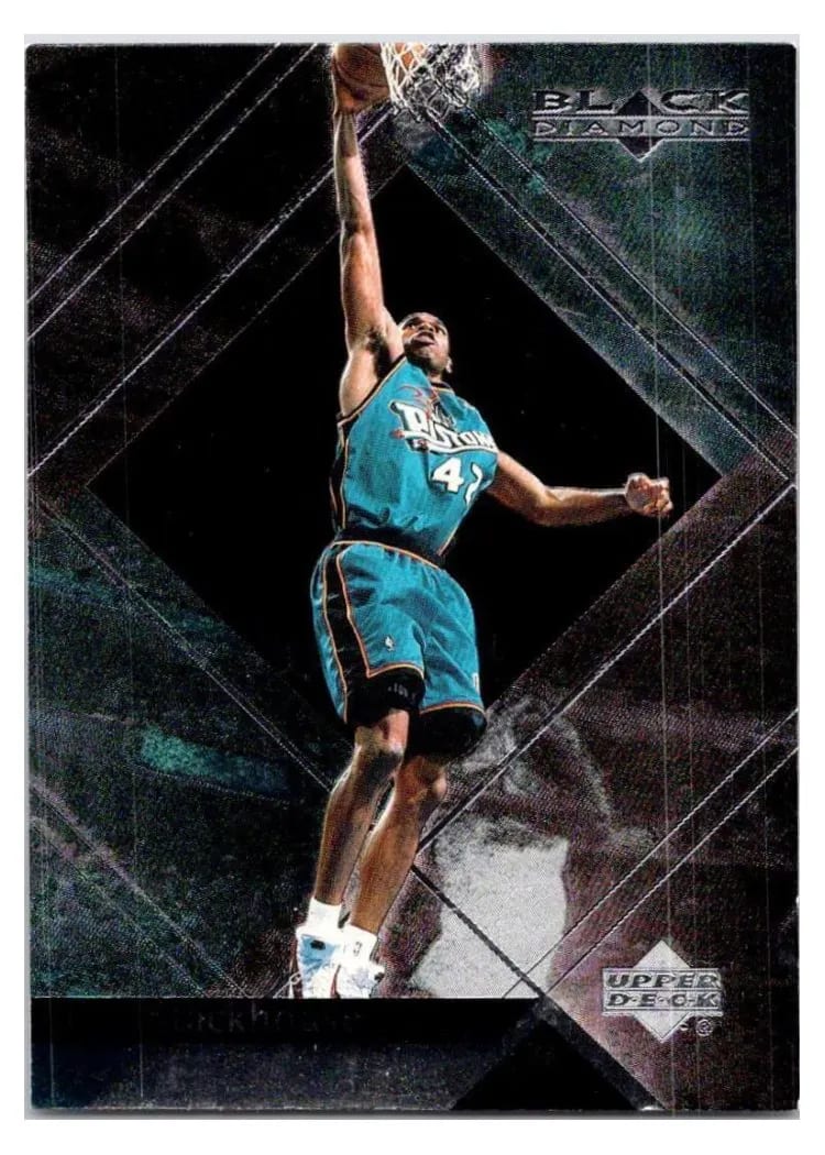 1999 Upper Deck Black Diamond Jerry Stackhouse #24 card