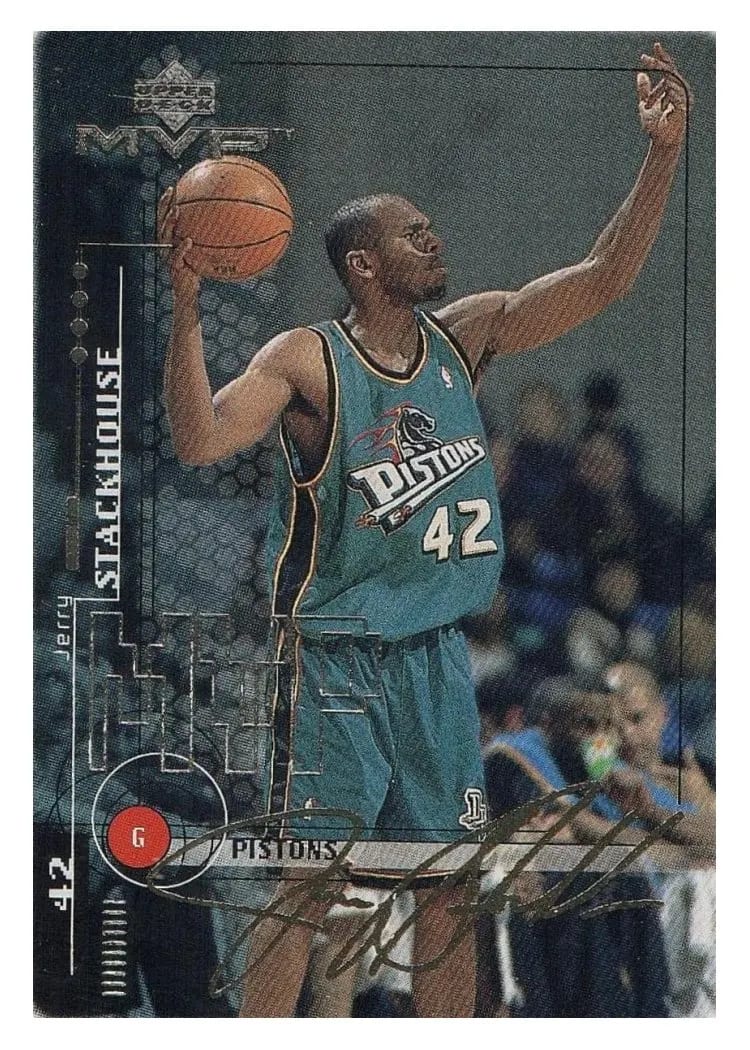 1999 Upper Deck MVP Jerry Stackhouse #46 card