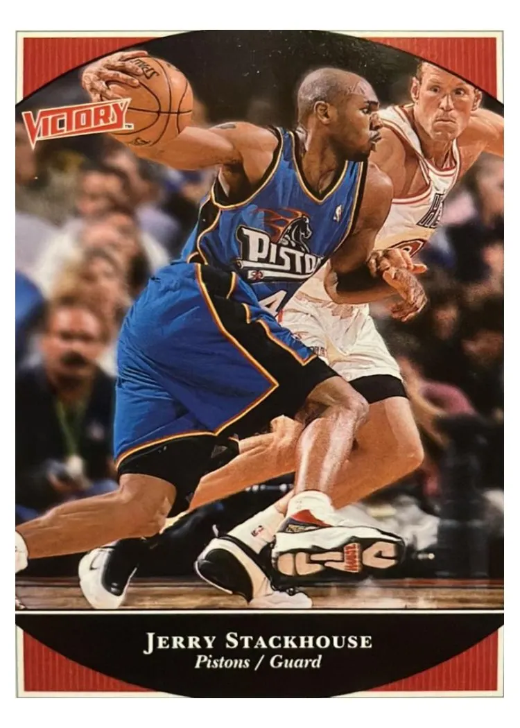 1999 Upper Deck Victory Jerry Stackhouse #76 card