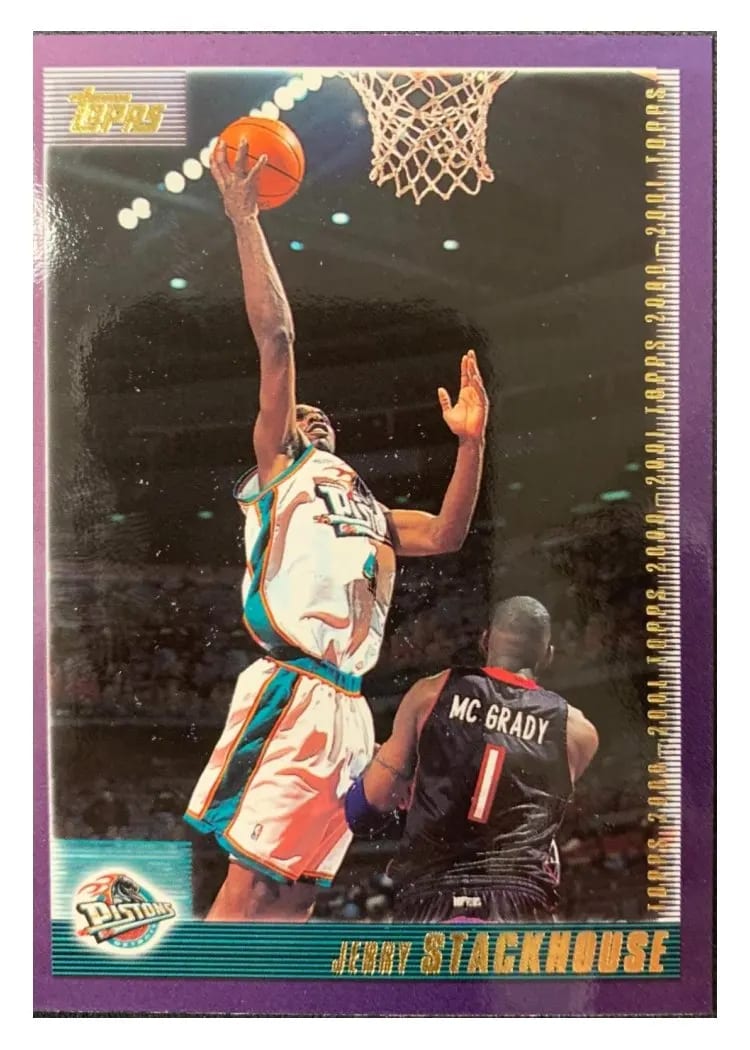 2000 Topps Jerry Stackhouse #12 card
