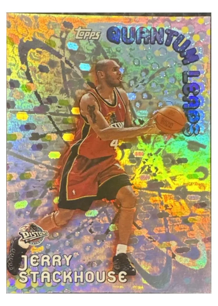 2000 Topps Quantum Leaps Jerry Stackhouse #QL10 card