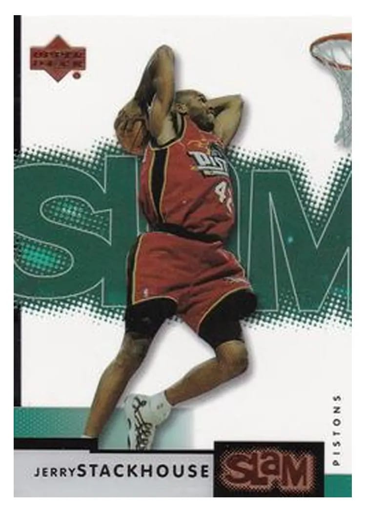 2000 Upper Deck Slam Jerry Stackhouse #16 card