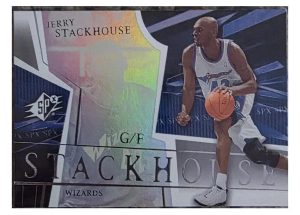 2003 Spx Jerry Stackhouse #88 card