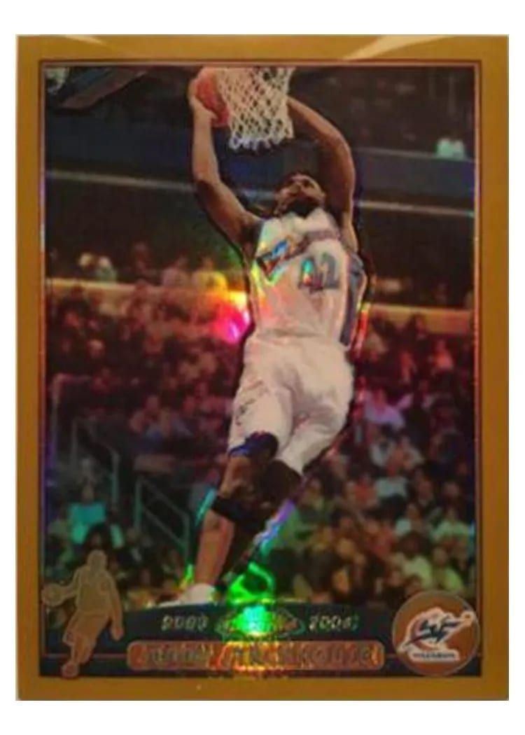 2003 Topps Chrome Jerry Stackhouse #52 card