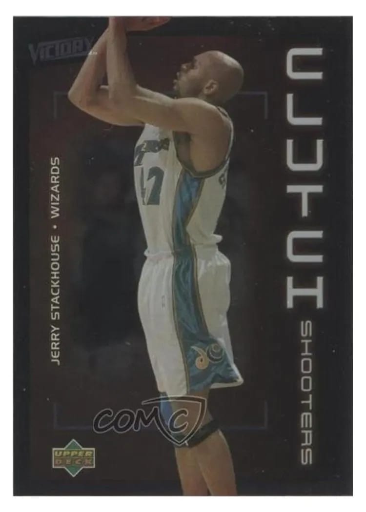 2003 Upper Deck Victory Jerry Stackhouse #166 card