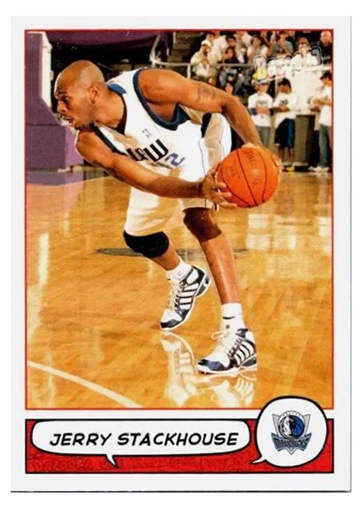 2004 Bazooka Jerry Stackhouse #62 card