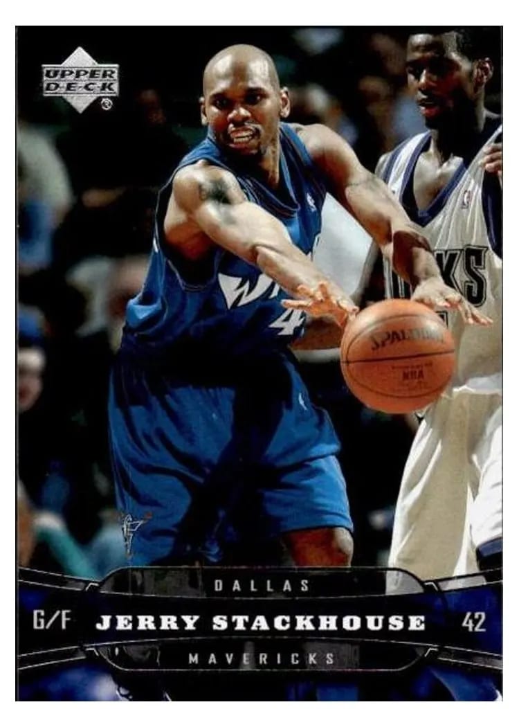 2004 Upper Deck Jerry Stackhouse #35 card