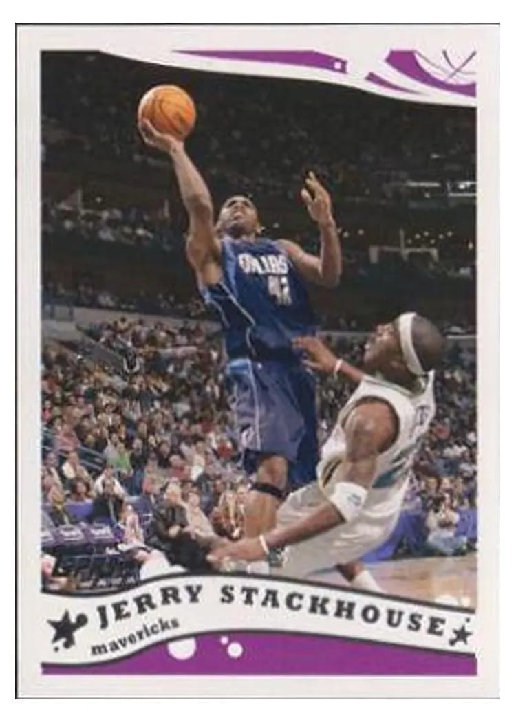 2005 Topps Jerry Stackhouse #106 card