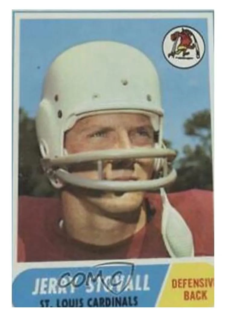 1968 Topps Jerry Stovall #112 card