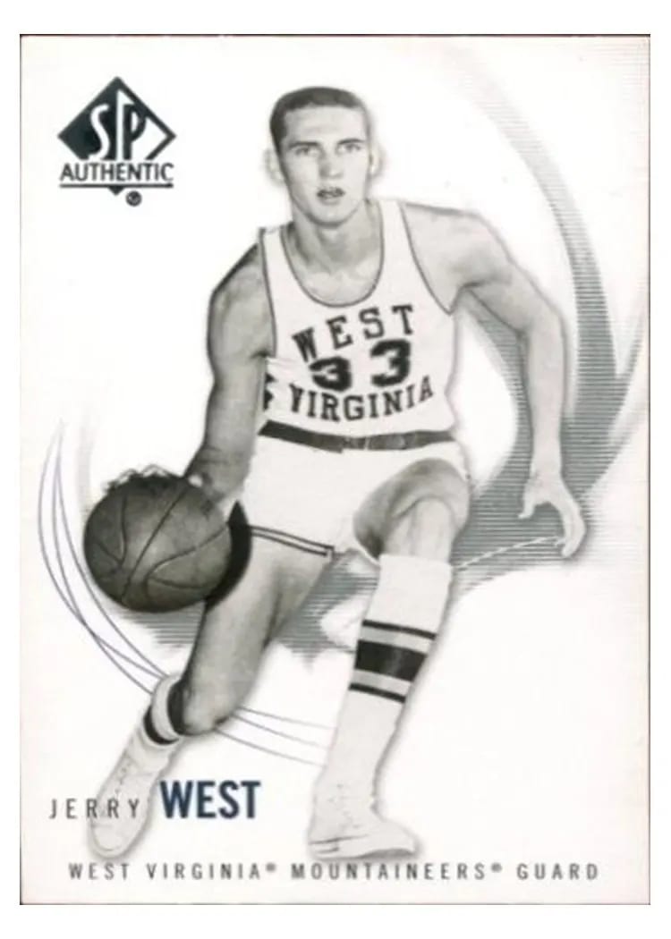 2010 SP Authentic Jerry West #2 card