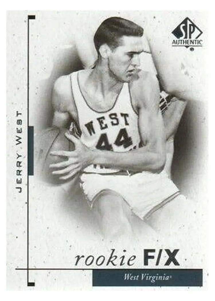 2011 SP Authentic Jerry West #77 card