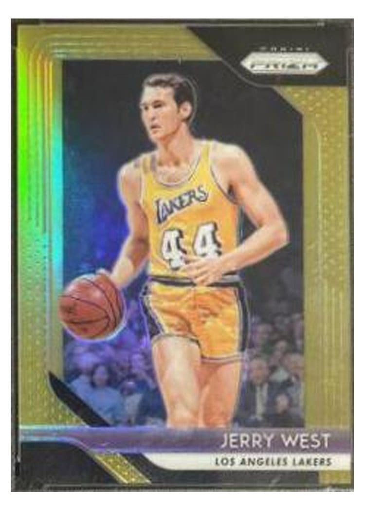 2018-19 Panini Prizm Base Set Jerry West #145 card
