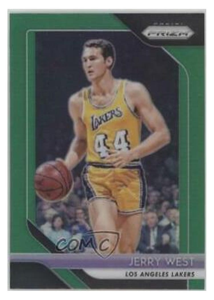 2018-19 Panini Prizm Base Set Jerry West #145 card