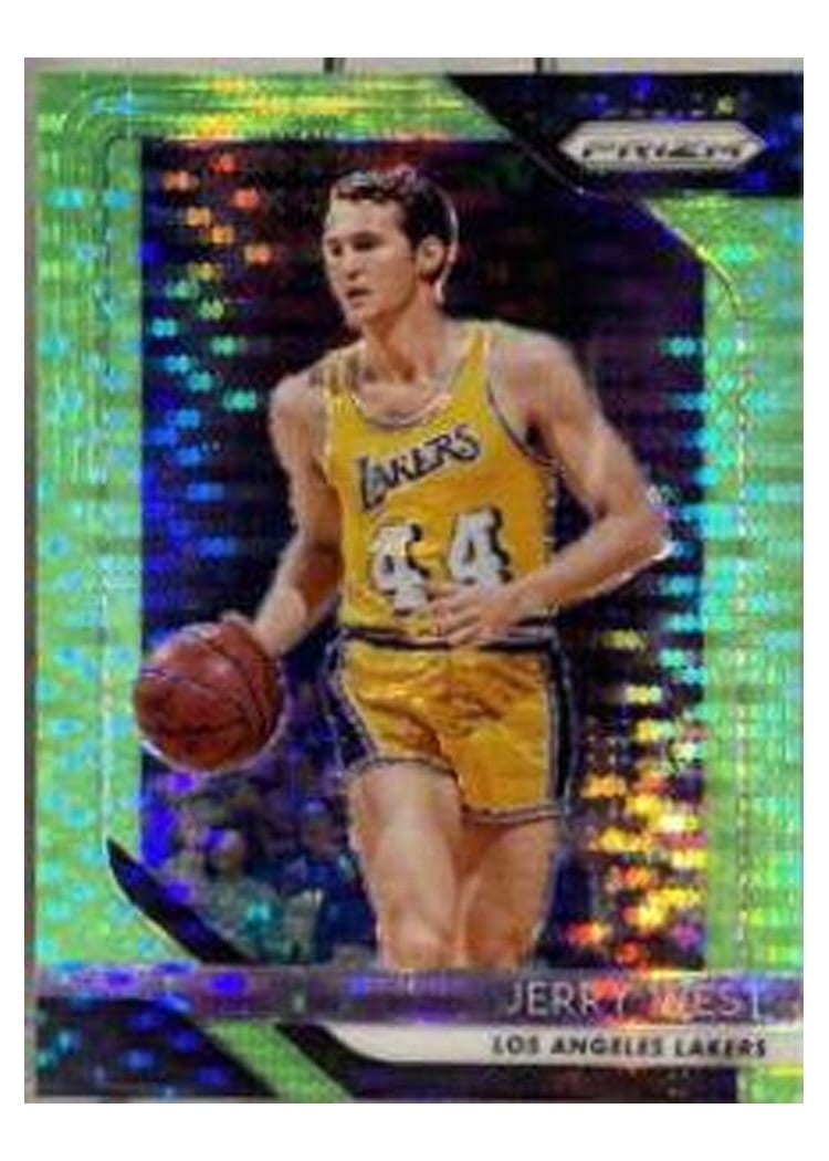 2018-19 Panini Prizm Base Set Jerry West #145 card
