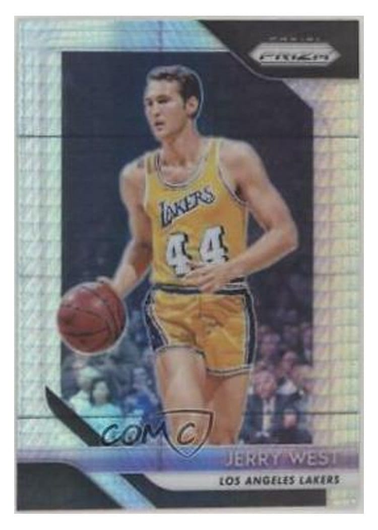 2018-19 Panini Prizm Base Set Jerry West #145 card